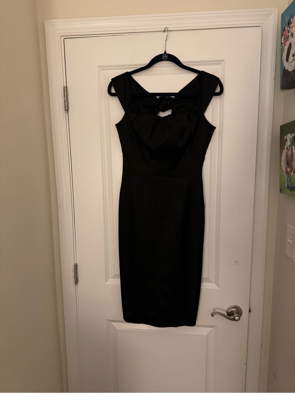 Karen Millen london black dress size 2